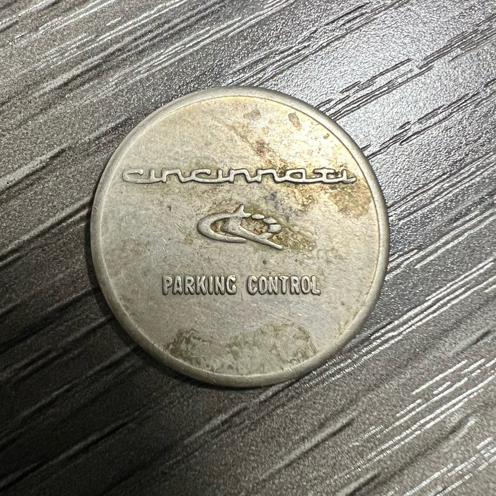 Cincinnati Parking Control Token